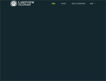 Tablet Screenshot of lakeviewfellowship.com